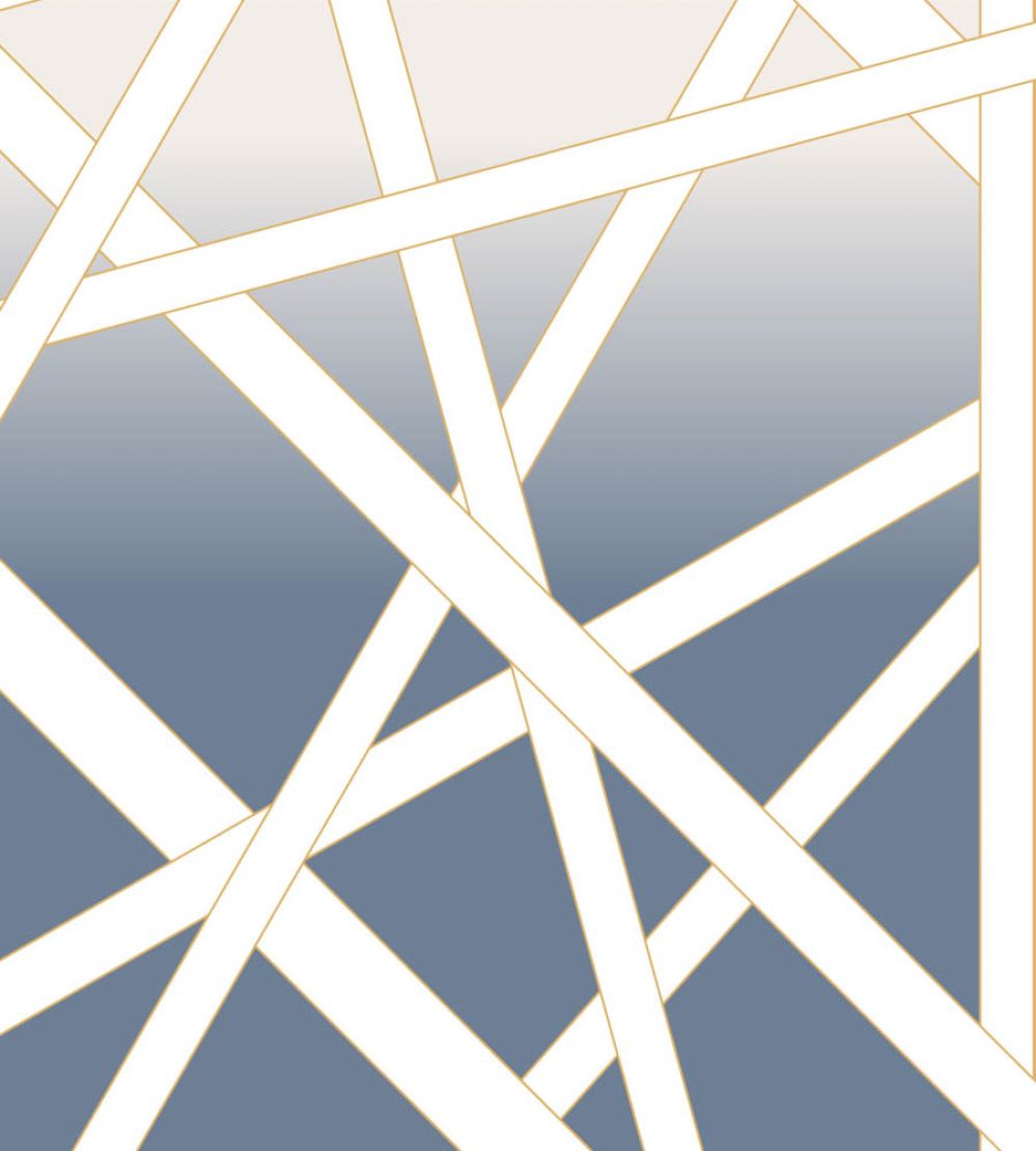 Nastri Shade Mural by Missoni Blue