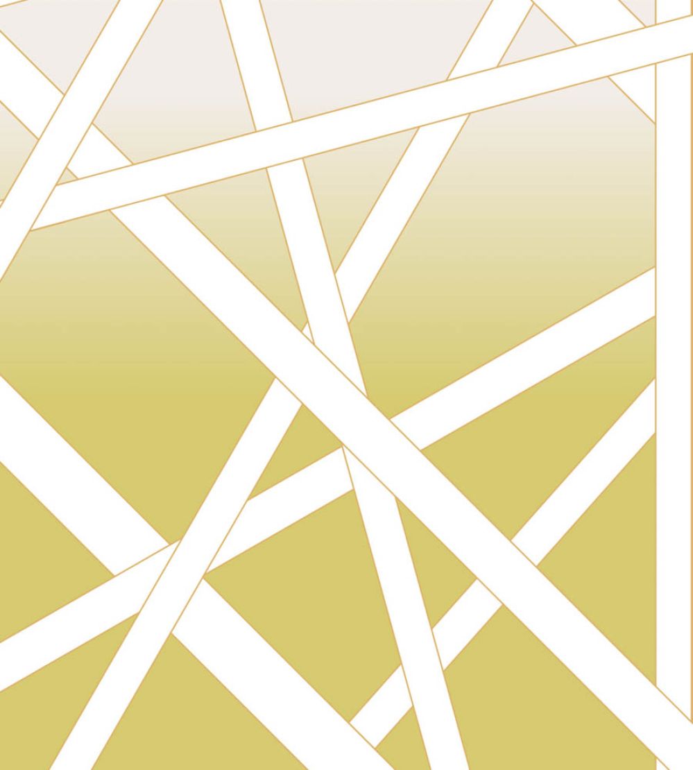 Nastri Shade Mural by Missoni Yellow