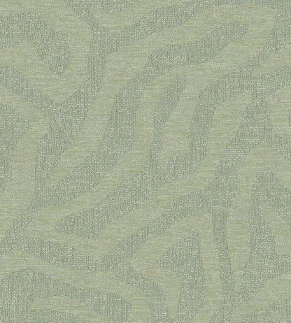 Natural Route Wallpaper by Eijffinger Green