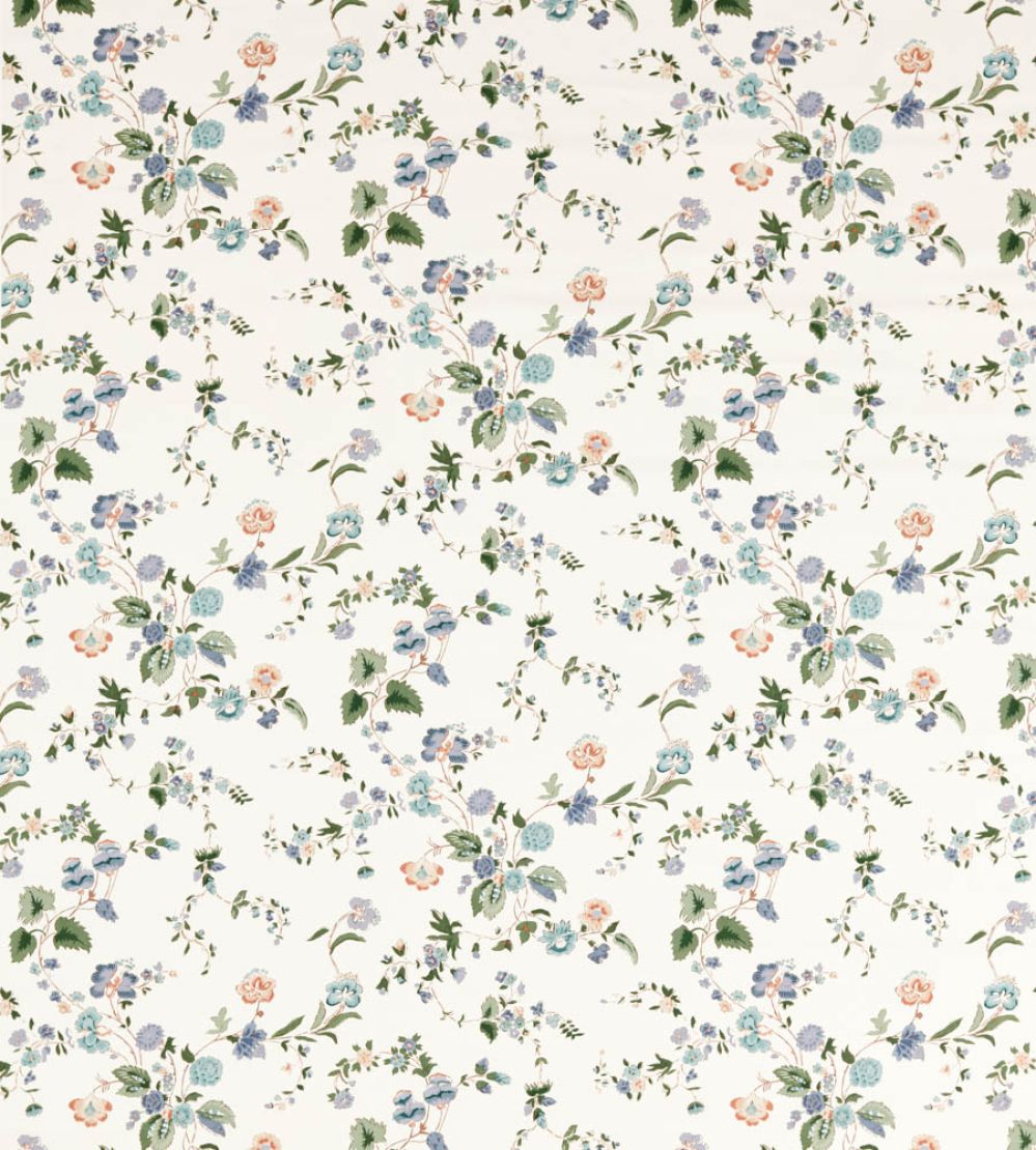 Nectar Fields Fabric by Sanderson Cornflower/Mallow