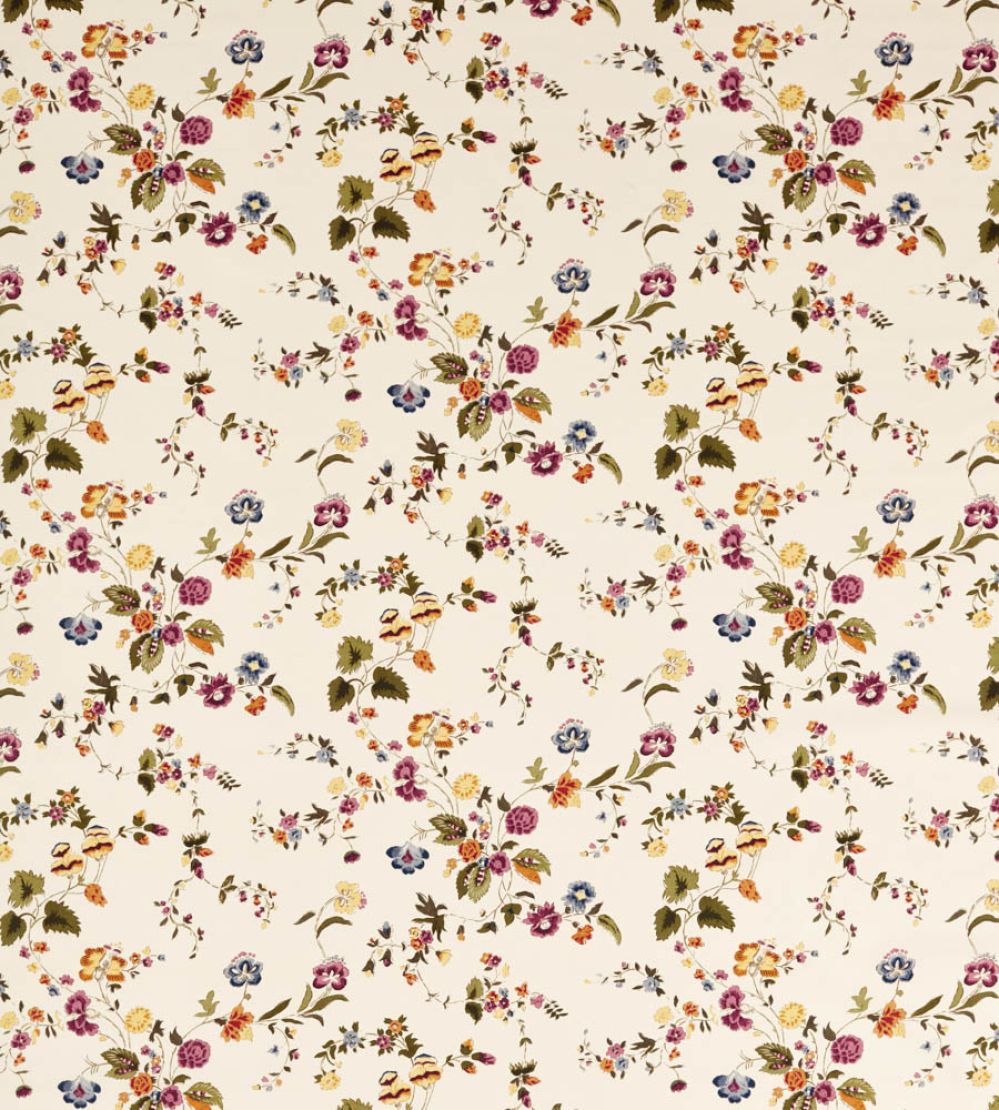 Nectar Fields Fabric by Sanderson Damson/Medlar