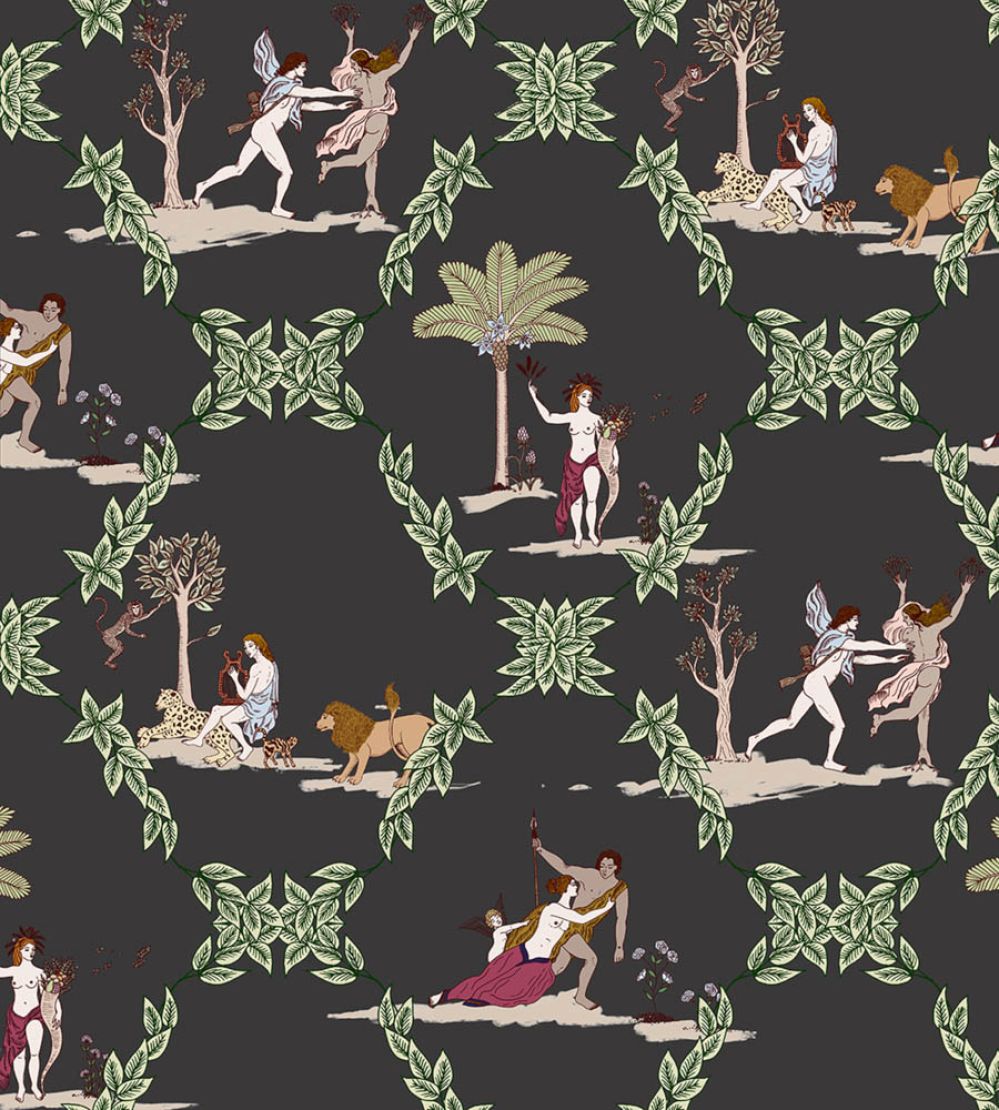 Neobucolic Wallpaper by Coordonne Black