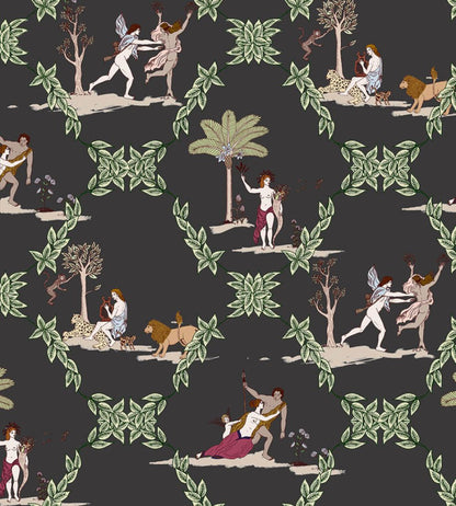 Neobucolic Wallpaper by Coordonne Black