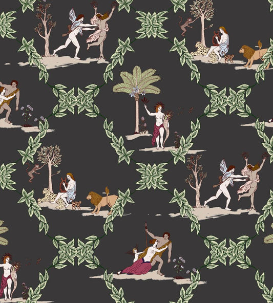 Neobucolic Wallpaper by Coordonne Black