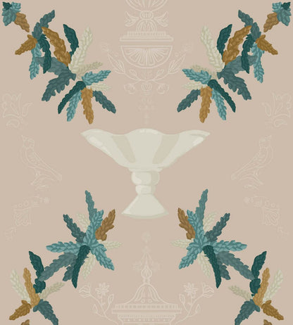 Neorococo Wallpaper by Coordonne Beige