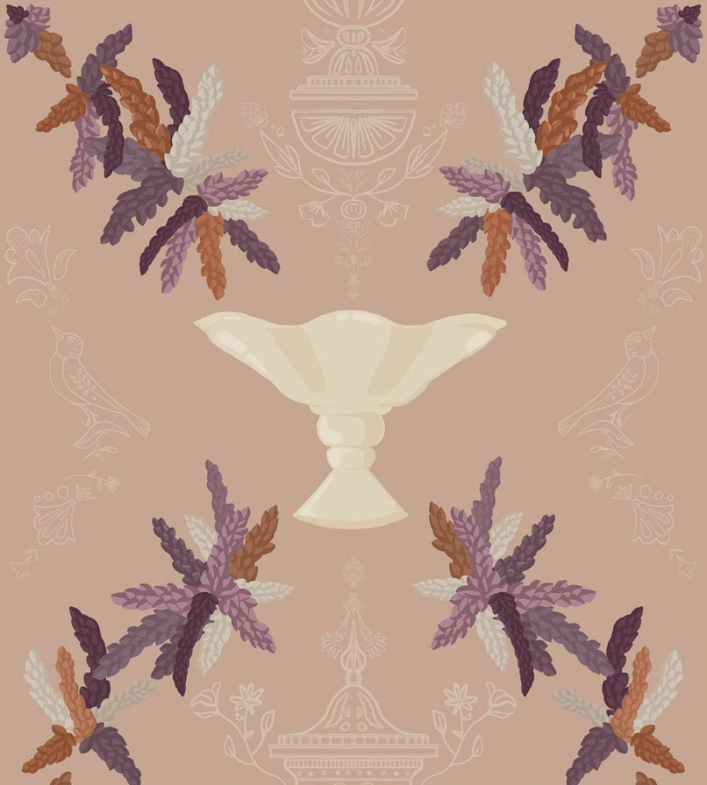 Neorococo Wallpaper by Coordonne Nude