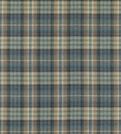 Nevis Fabric by Mulberry Home Blue