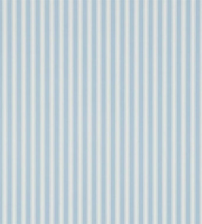 New Tiger Stripe Wallpaper by Sanderson Blue/Ivory