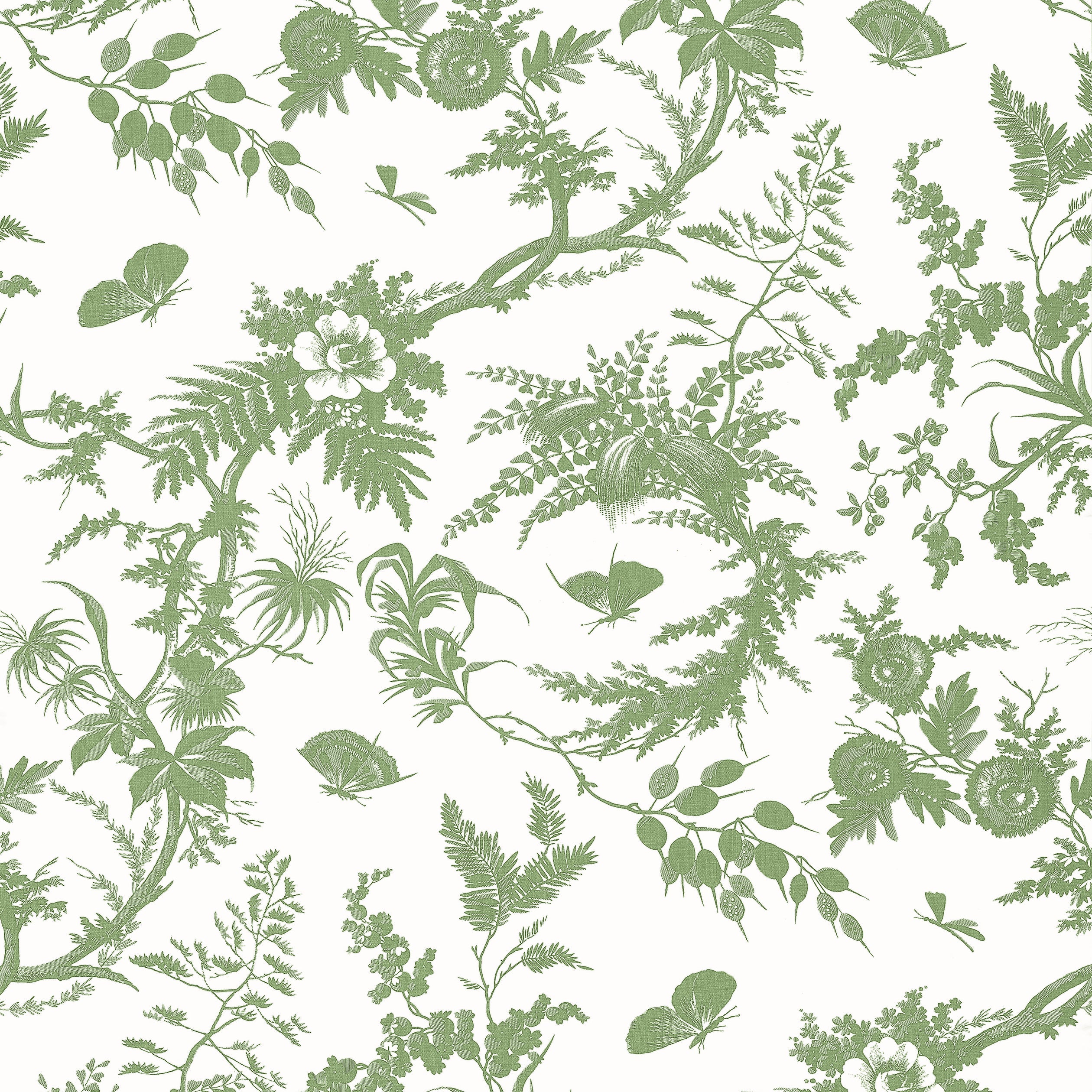 Newlands Toile Wallpaper by Anna French – The ReBorn House