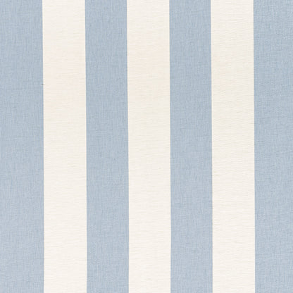 Newport Stripe Fabric by Thibaut in Navy & Linen (FWW8211)