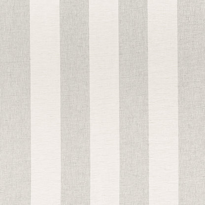 Newport Stripe Fabric by Thibaut in Smoke & Linen (FWW8215)