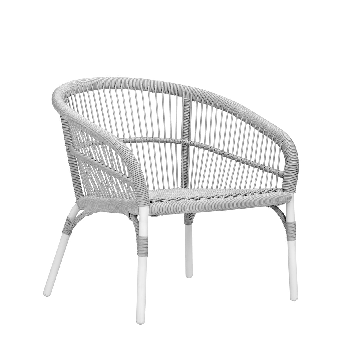 Nexus Lounge Chair by JANUS et Cie in Talc/White Opal
