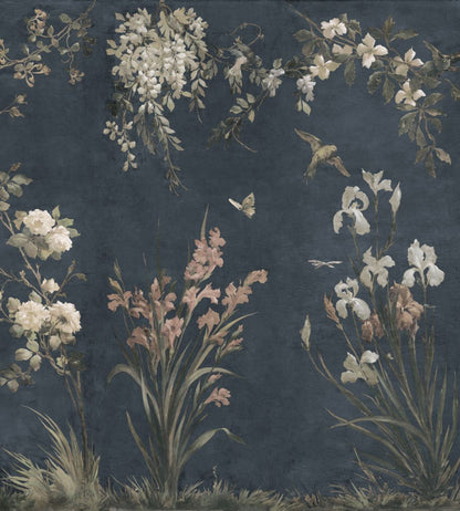 Nicola Mural by Sandberg Classic Blue