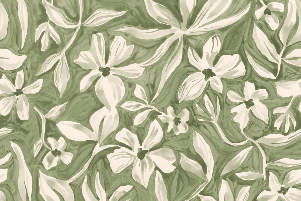 Nigella Green mural by Hovia