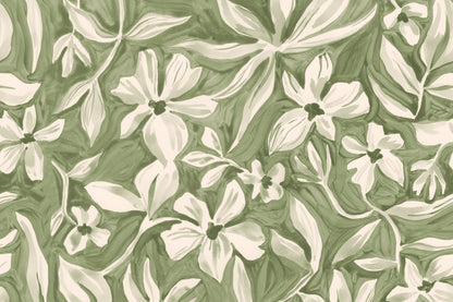 Nigella Green mural by Hovia