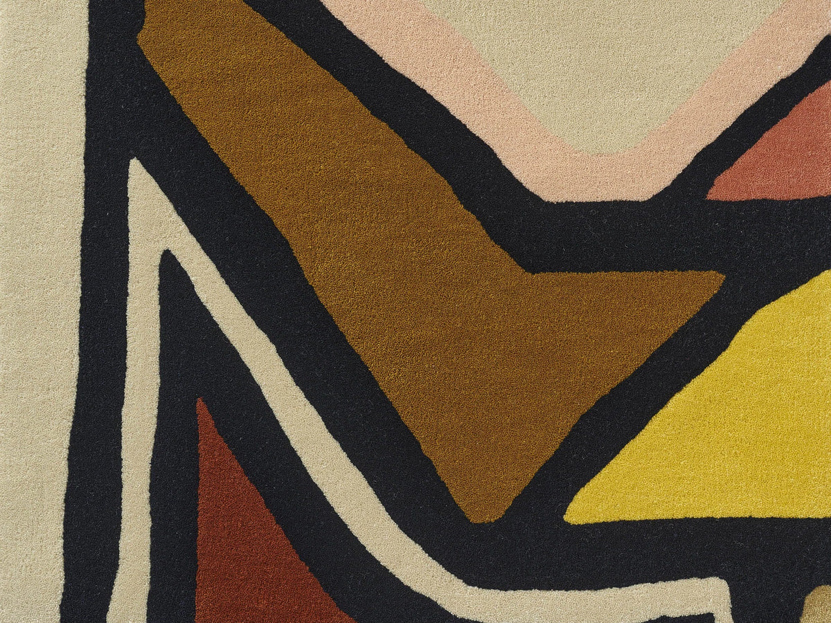 Nikita Rug by Pierre Frey in Ocre (FT256001)