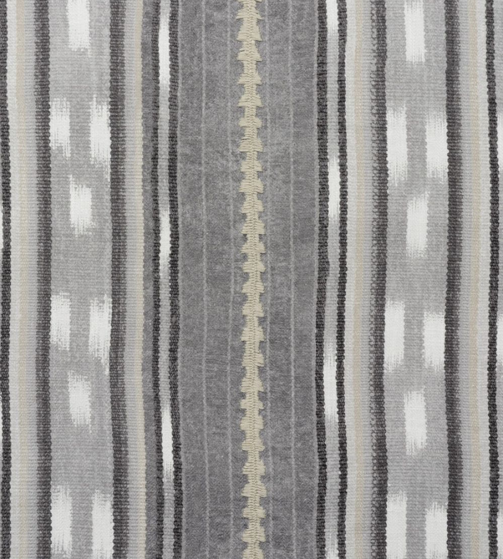 Nineveh Fabric by Andrew Martin Smoke