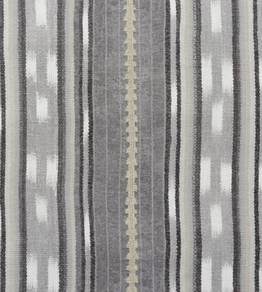 Nineveh Fabric by Andrew Martin Smoke