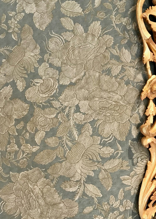 Ninfield Wallpaper by Watts 1874 in Sage Thyme