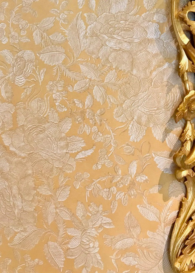 Ninfield Wallpaper by Watts 1874 in Canary Yellow