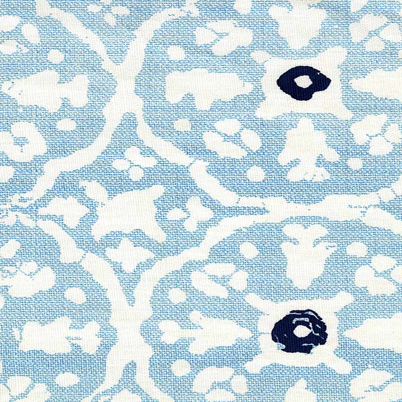 Nitik Grande Sky Navy fabric by China Seas