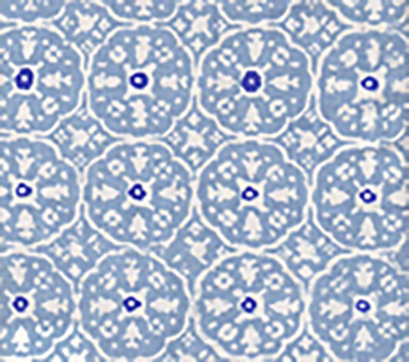 Nitik II Sky Blue wallpaper by China Seas