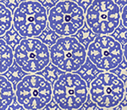 Nitik II Pacific Blue Navy wallpaper by China Seas