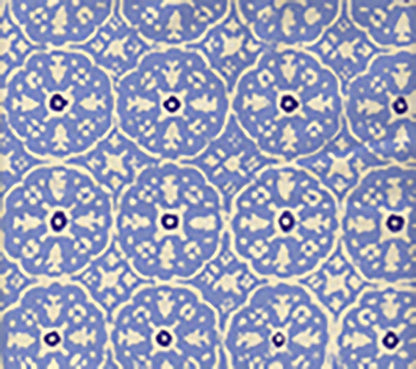 Nitik II French Blue Navy wallpaper by China Seas