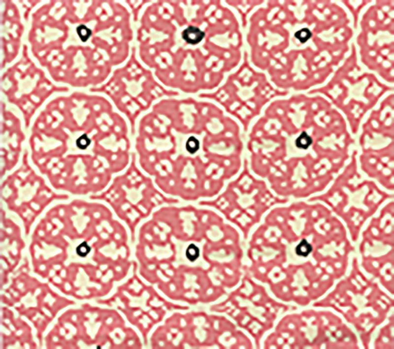 Nitik II Apricot Brown wallpaper by China Seas