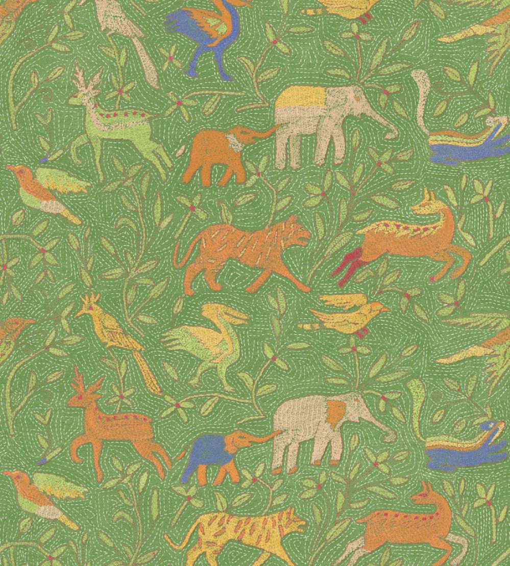 Noah's Ark Wallpaper by GP & J Baker Green