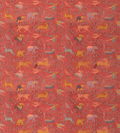 Noah's Ark Fabric by GP & J Baker Spice