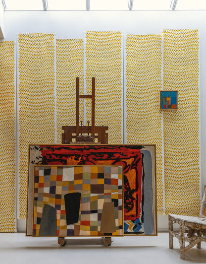 Noisette Wallpaper by Pierre Frey shown in a room setting (view 1)