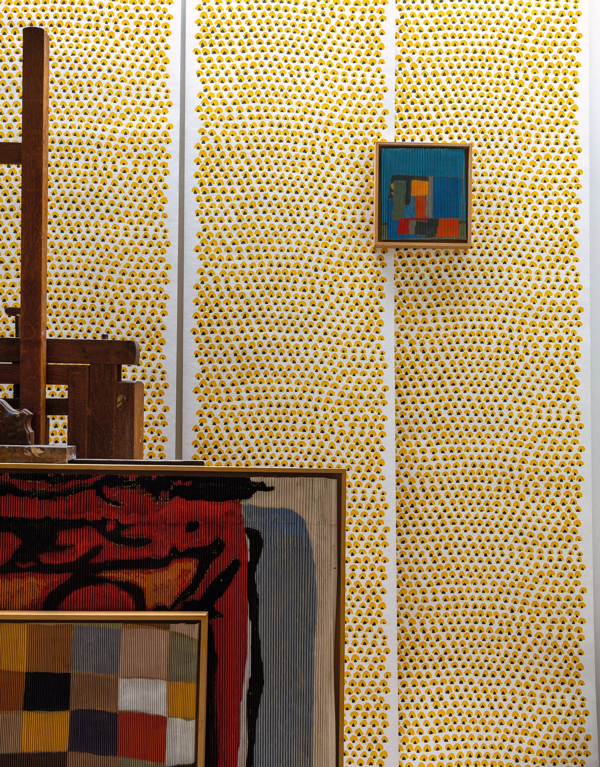 Noisette Wallpaper by Pierre Frey shown in a room setting (view 2)