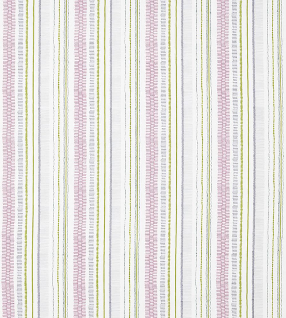 Noki Fabric by Scion Foxglove / Sage / Periwinkle