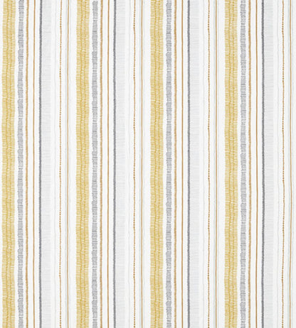 Noki Fabric by Scion Ochre / Hemp / Charcoal