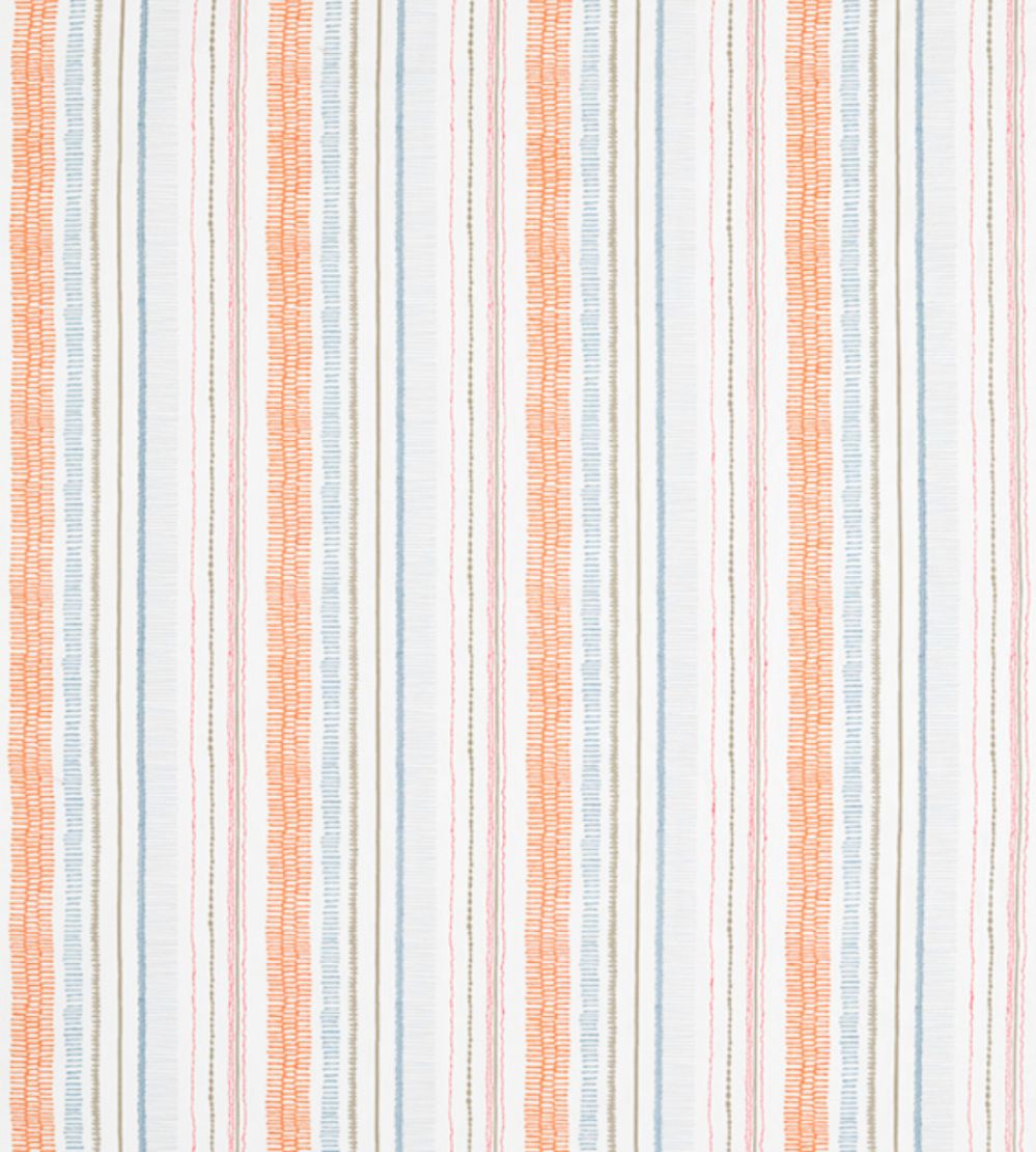 Noki Fabric by Scion Satsuma / Sky / Pebble