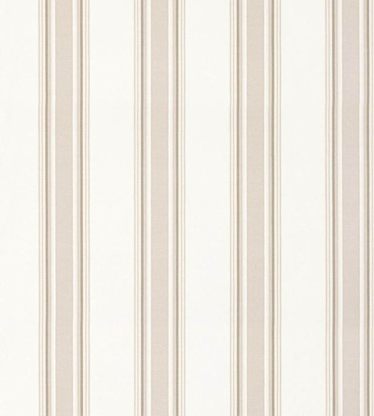 Nolan Stripe Wallpaper by Scalamandre Dune