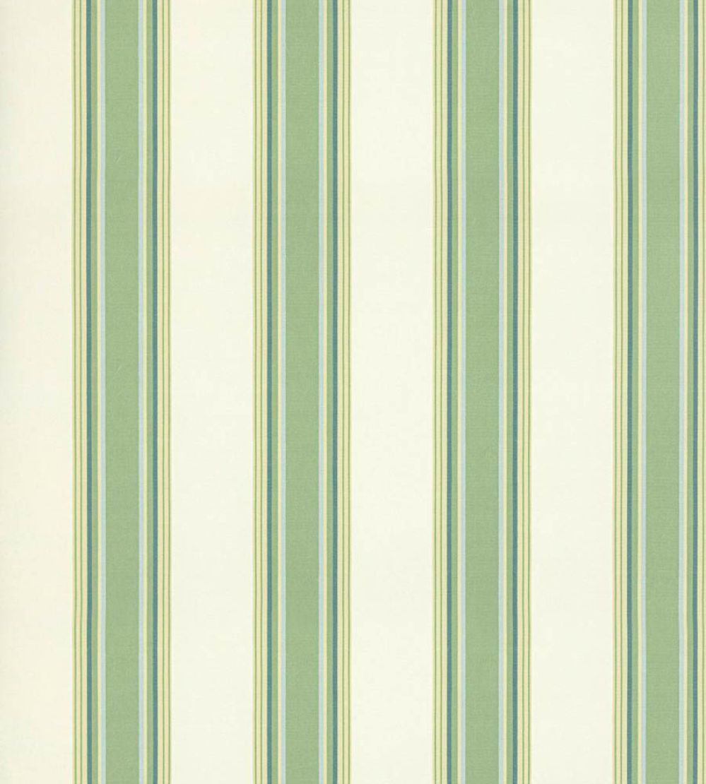 Nolan Stripe Wallpaper by Scalamandre Key Lime