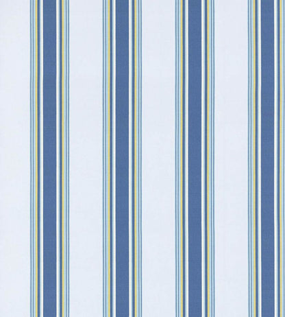 Nolan Stripe Wallpaper by Scalamandre Sky
