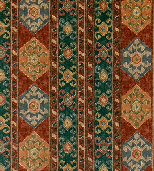 Nomad Velvet Fabric by Mulberry Home Spice