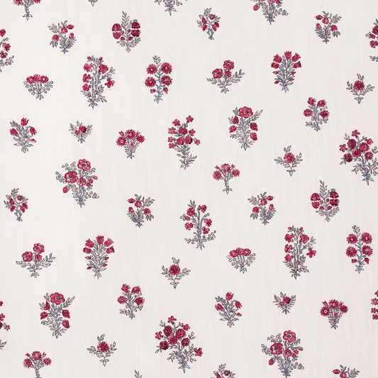 Noor Raspberry fabric by Lisa Fine Textiles