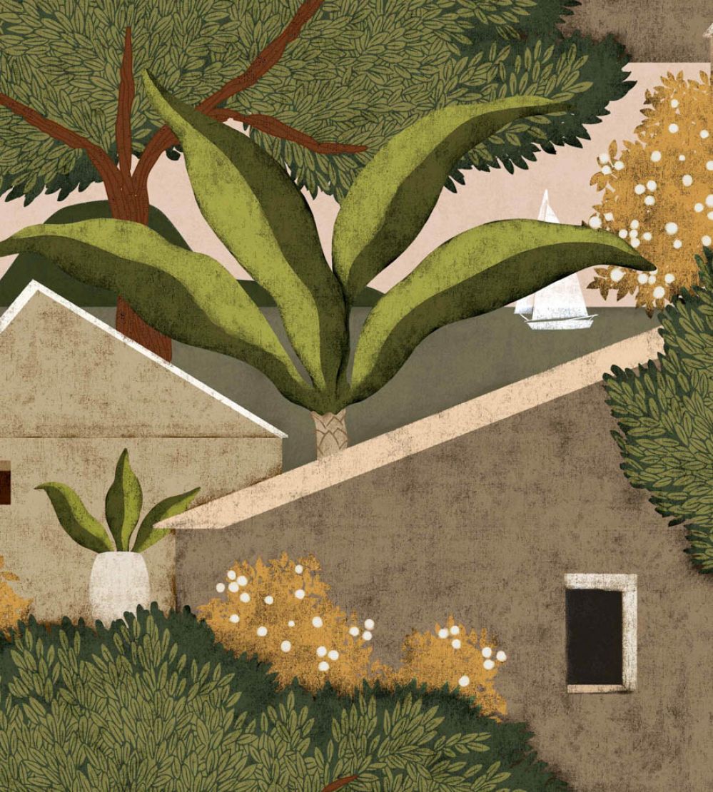 Nopolo Wallpaper by Coordonne Cactus