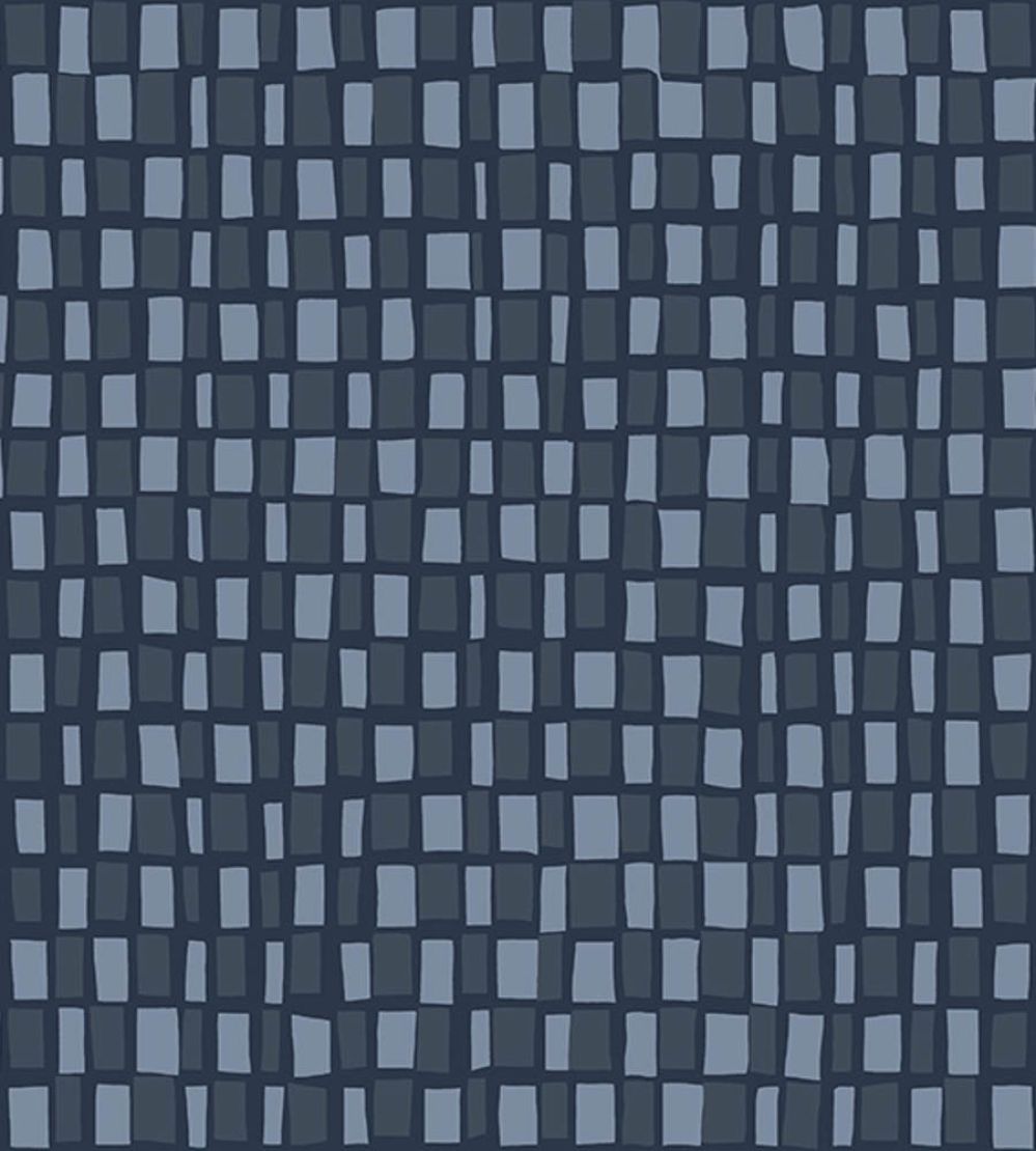 Noppa Wallpaper by Marimekko Navy