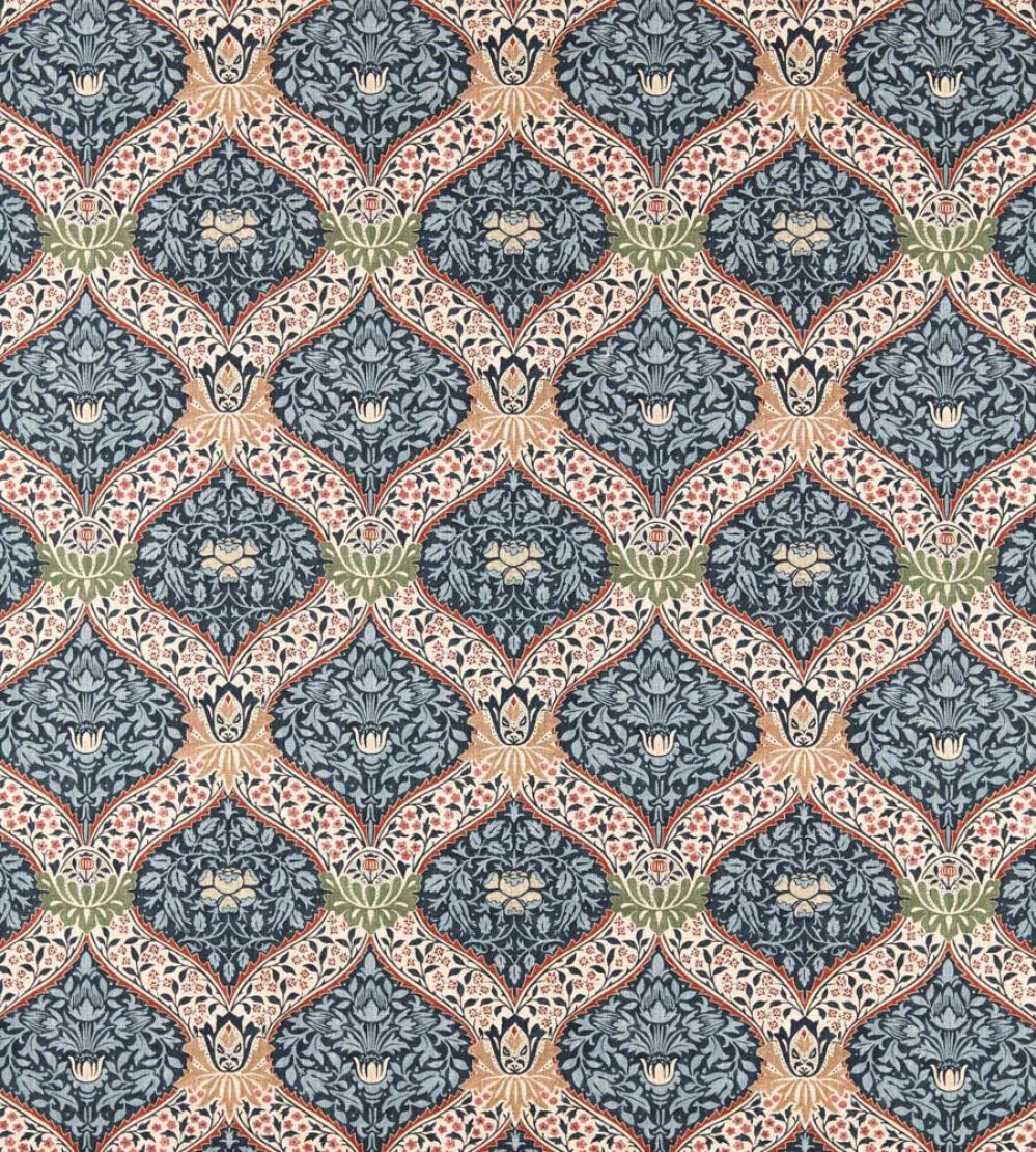 Norbury Fabric by Morris & Co Indigo