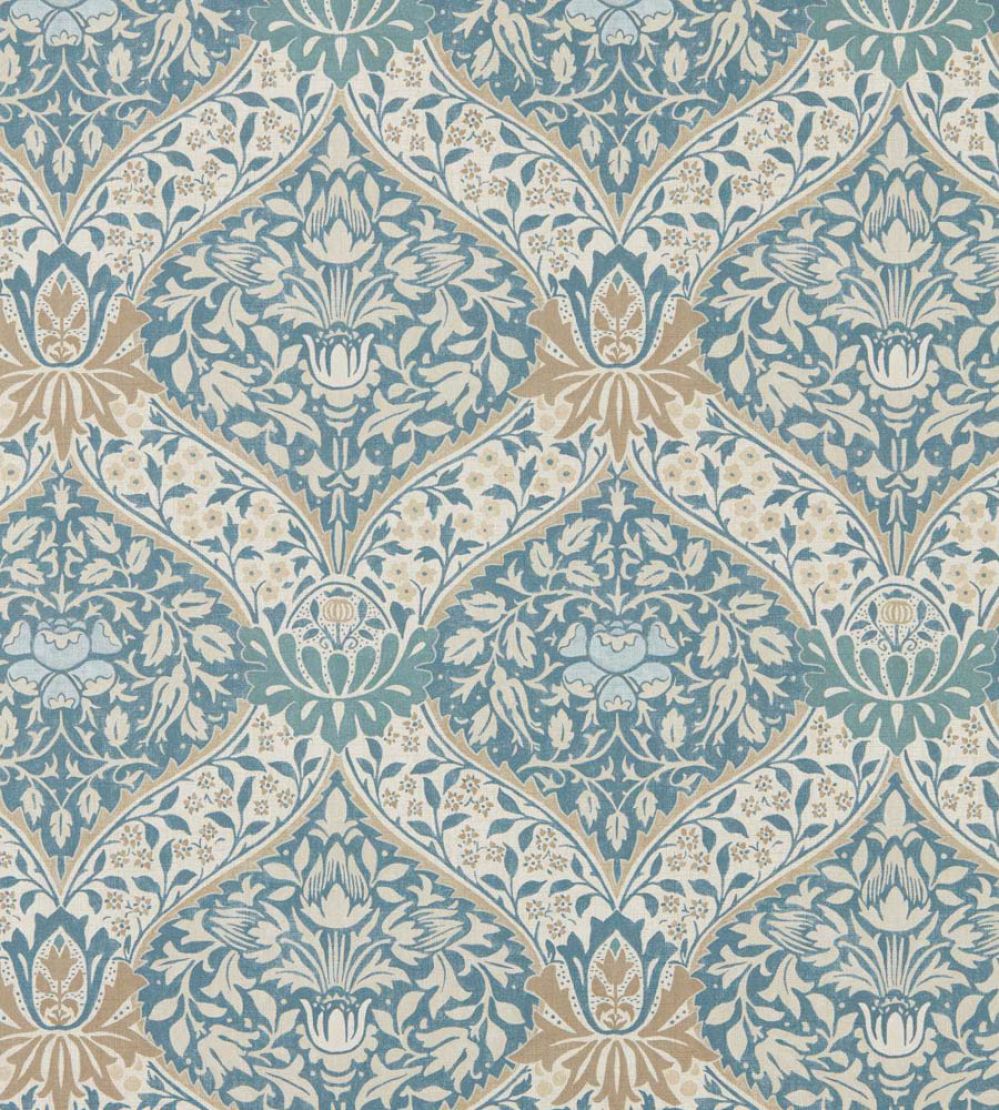 Norbury Wallpaper by Morris & Co Woad/Linen