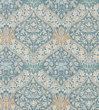 Norbury Wallpaper by Morris & Co Woad/Linen