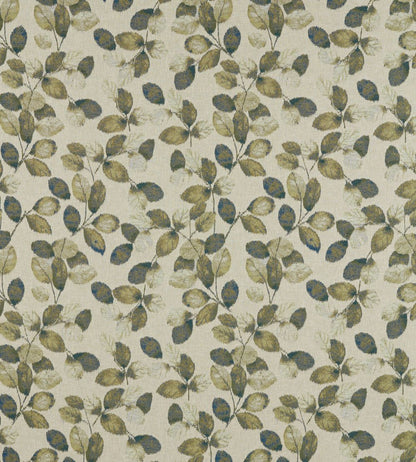 Northia Fabric by Clarke & Clarke Olive/Peacock