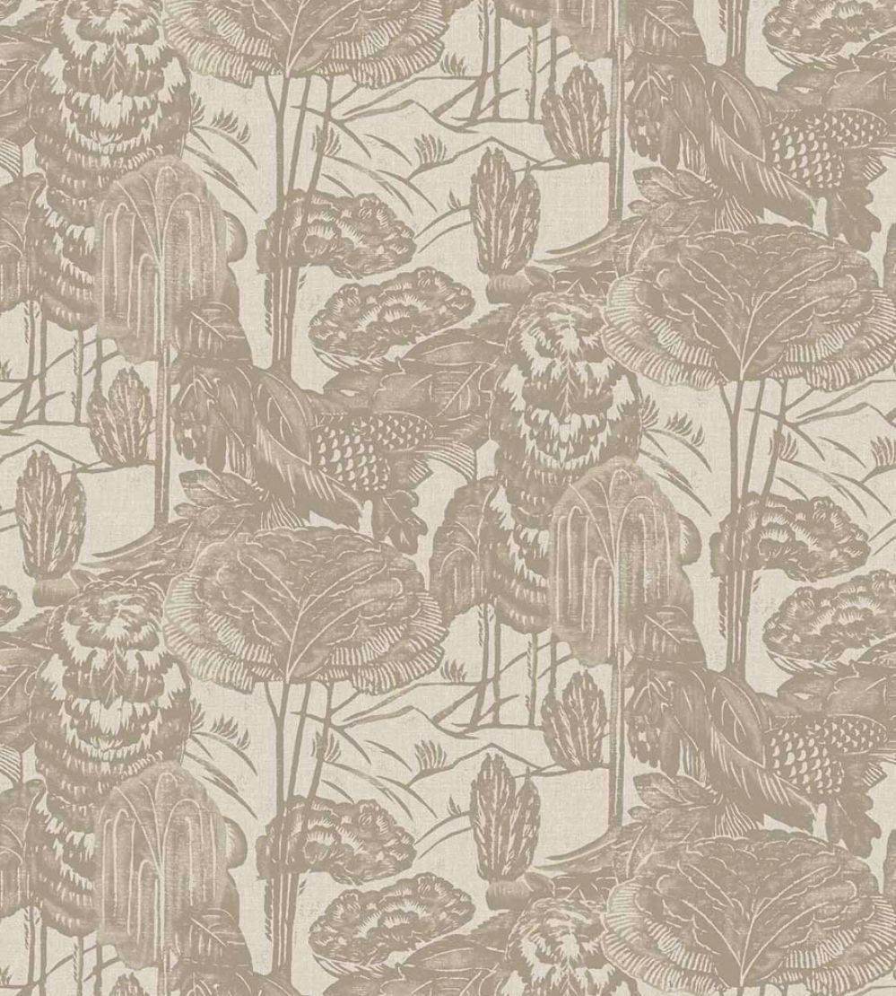 Nostalgic Evergreen Wallpaper by Eijffinger Beige/Sand