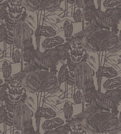 Nostalgic Evergreen Wallpaper by Eijffinger Brown/Taupe