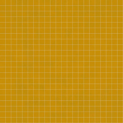 Notebook wallpaper by Coordonné in Mustard, flat pattern view